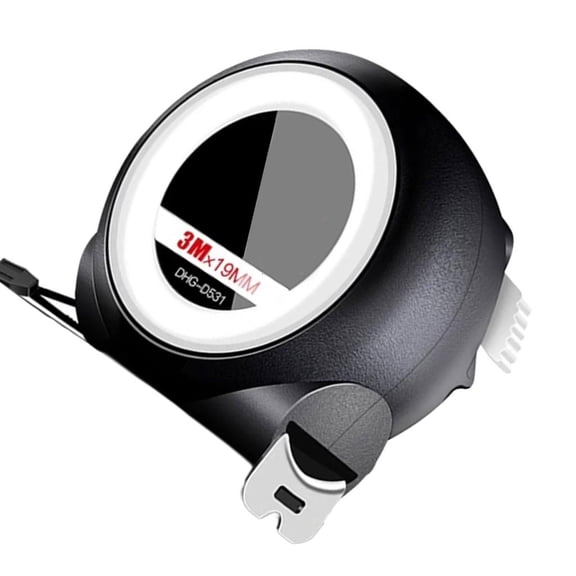 hejhncii Professional Retractable Metal Tape Measure Featuring Reinforced ABS Housing
