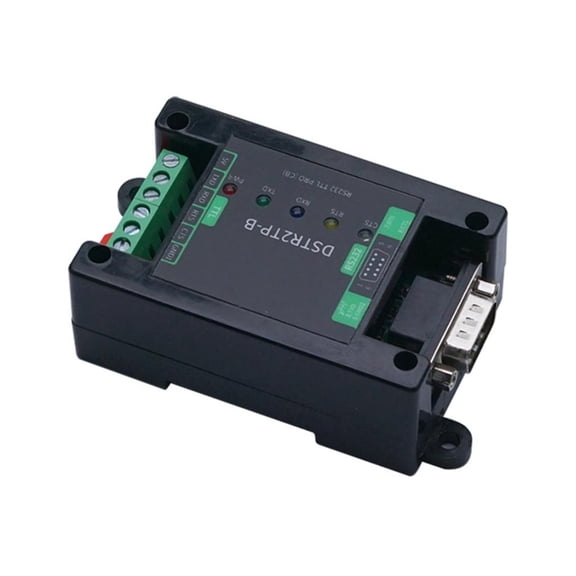 hejhncii RS232 TTL Adapter with Integrated DB9 Male And 5.0mm Screw Type Isolated Module for Reliabled Communication