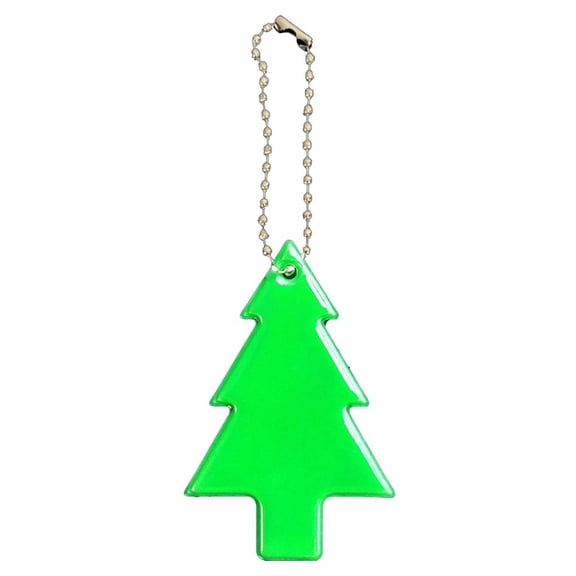 hejhncii Safety Reflector Tree-shape Reflective Gear for Keychain Jackets Bags Backpack