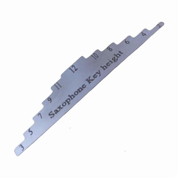 hejhncii Saxophone Opening Height Gauge with Strong Construction Designs for Daily Saxophone Practices & Instrument Maintenances
