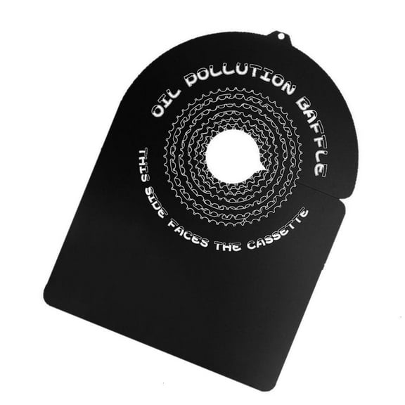 hejhncii Shock Resistant Bike Oil Guards Shield Protects Brake Disc During Chain Service