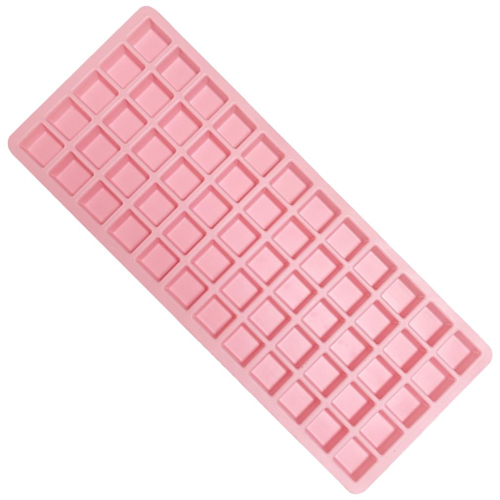 hejhncii Silicone Ice Cubes Tray 60 Grid Molds for Milk Coffee Use ...
