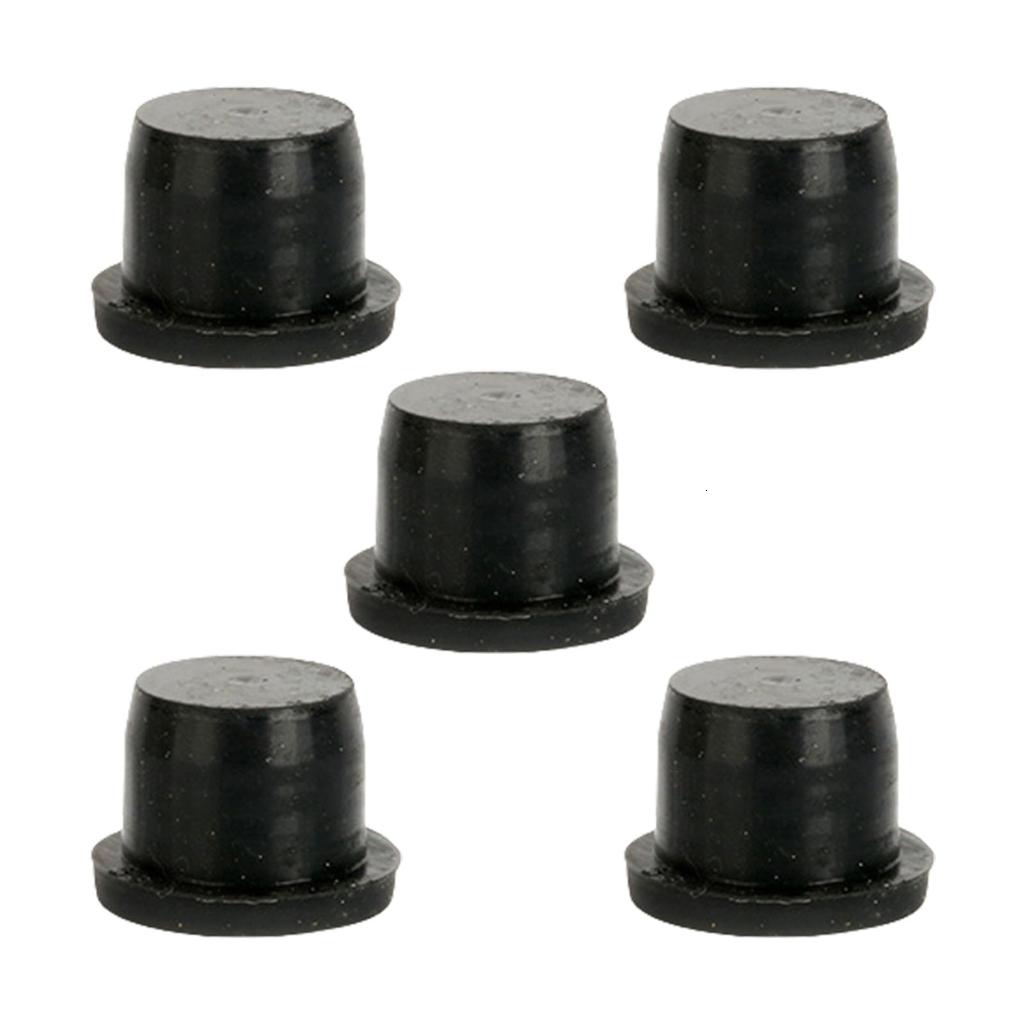 hejhncii Silicone Rubber Hole Caps Solid T Type Plug Cover Snap On ...