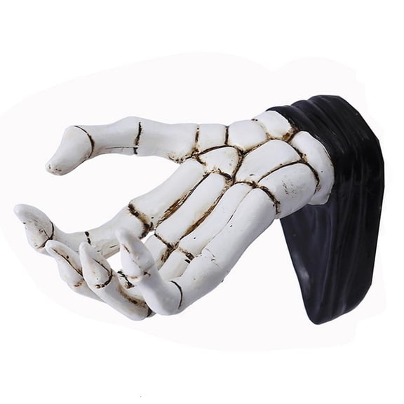 hejhncii Skeleton Hand Wall Organizers Portable for Keys Jewelry in Gothics Styles