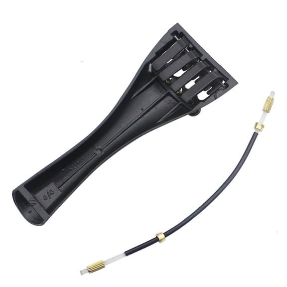 hejhncii Sound Quality Violin Tailpiece Intonation Wraparound Bridge Violin Tailpiece for Fiddle Violin Stringed Instruments
