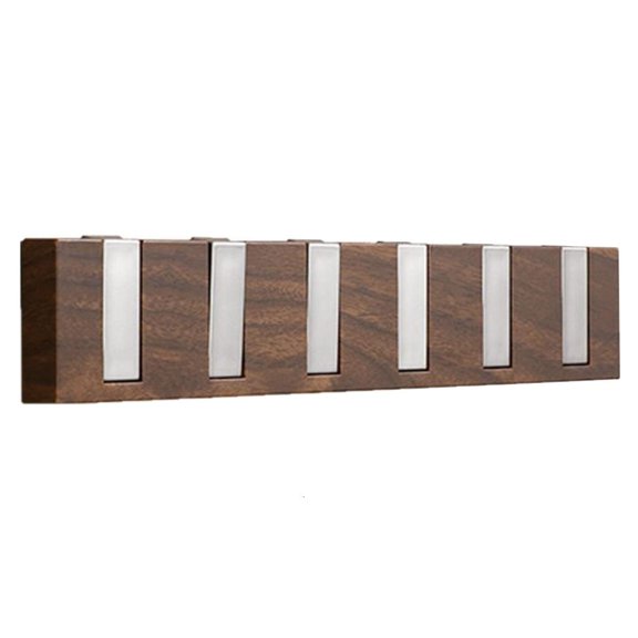 hejhncii Space Saving Coat Rack Adhesive Mount for Towels Hats Bags Jackets Hanging