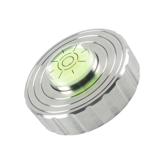 hejhncii Stainless Steel Turntable Stabilizer Adjustable Weight System Disc Stabilizer Clamp Turntable Playing Accessories