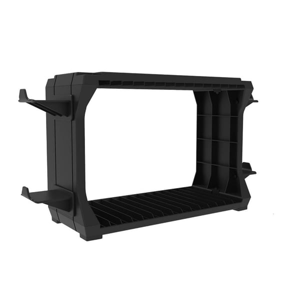 hejhncii Storage Tower Dock Rack Stand Multifunction Game Controller Disk Organizing Holder for Controller Organizers Station