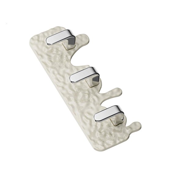 hejhncii Sturdy Plastic Hook With High Strength Vertical Space Saving for Backpacks Utensils Bedroom Decoration