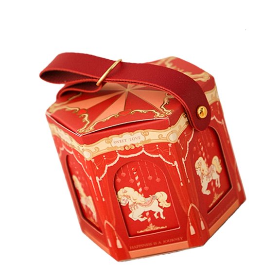 hejhncii Stylish Foldable Cardboard Box For Wedding Party Favors And Celebration