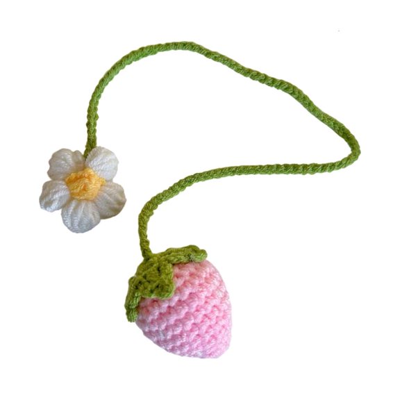 hejhncii Sweet Fruit Form Curtain Tieback Thread Yarn Customes Room Accent for Kids Room