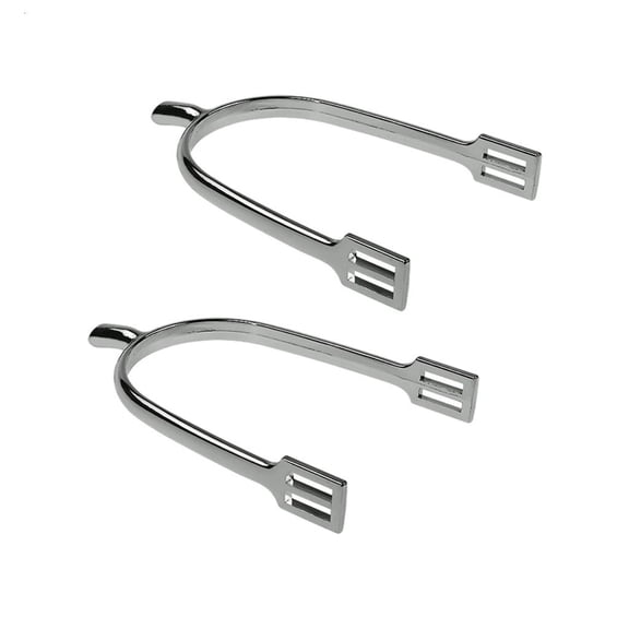 hejhncii Traditional U Shape English Equestrians Spurs Light Weight Design With Zincs Alloy Construction For Horseback Training
