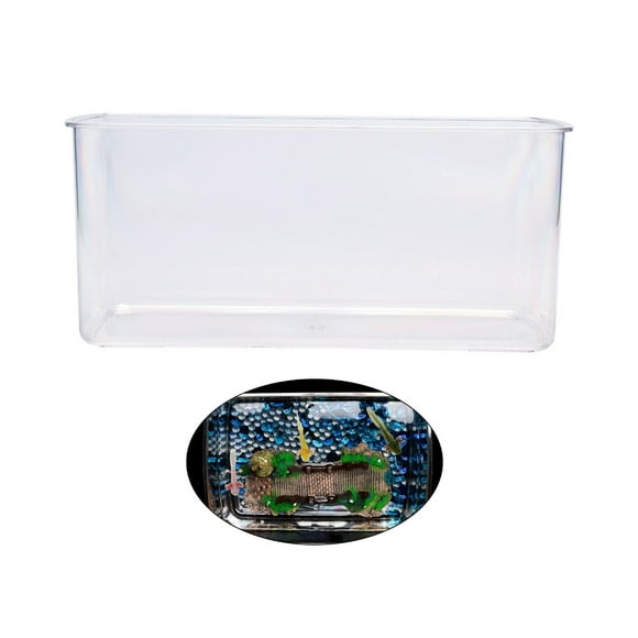 hejhncii Versatile Acrylic Aquatic Tanks for Axolotls, Newts, Salamanders, Shrimp