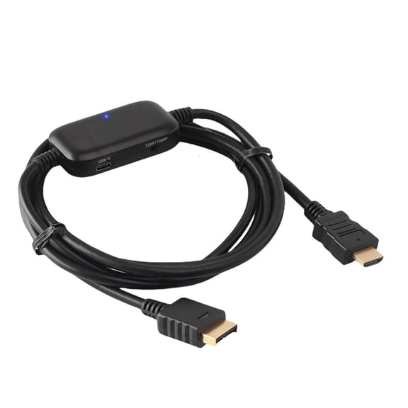 hejhncii Video to High Definition Converter Adapter Link Cable for Game Console TV