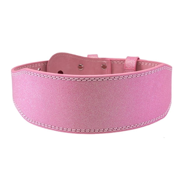 hejhncii Women Leather Weightlifting Belt for Strength Training Bodybuilding Powerlifting