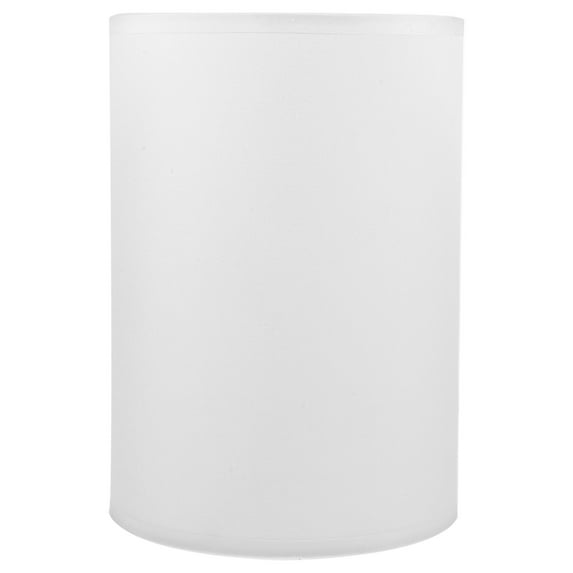 heka Floor Lamp Shade Linen Cover Drum Lampshades for E27 Lamp Holder White