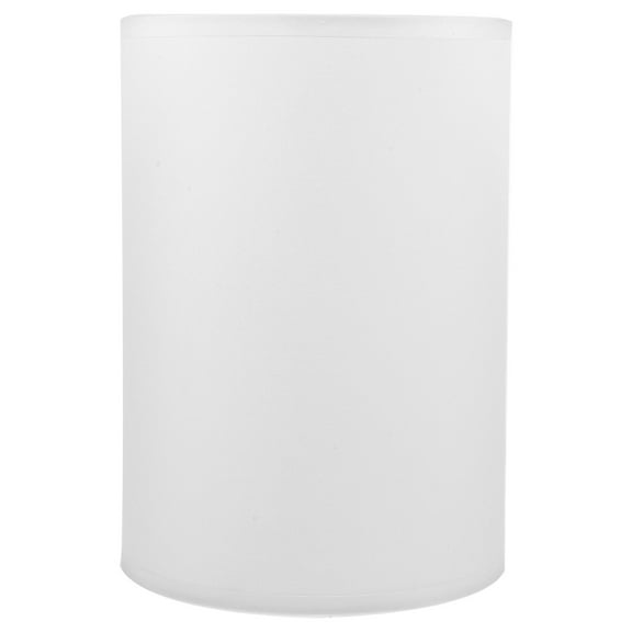 heka Floor Lamp Shade Linen Cover Drum Lampshades for E27 Lamp Holder White