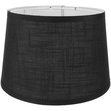 heka Handcrafted Fabric Drum Lampshade for E14 Socket Lamp
