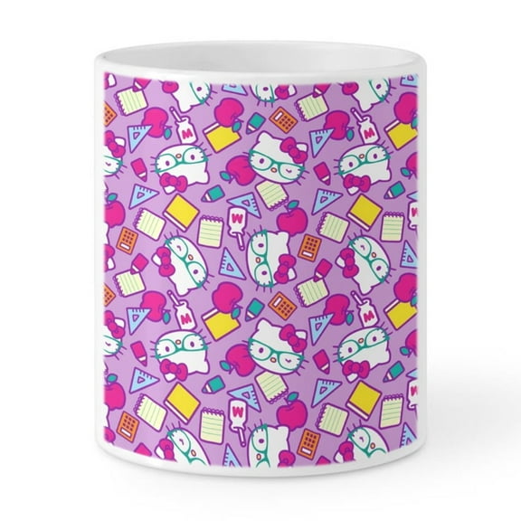 hello kitty Ceramic Coffee Mug Large Coffee Mug Tea Cup Novelty Coffee Cup for Men Women Office Work 17 Ounces