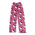 hello kitty pyjama,Kawaii Pj Pants Fluffy Pink Women Girls Cute Cartoon
