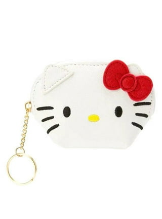 Cute Hello Kitty Designer Keychain Zipper Wallets for Women