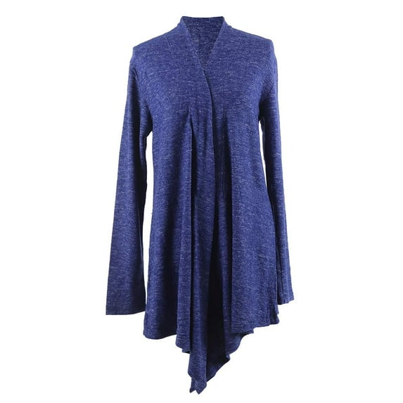 hello mello Flyaway Open Cut Long Sleeve Cardigan