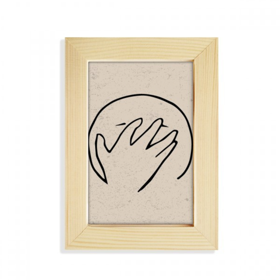helpless cover fblack happy desktop display photo frame picture art painting 5x7 inch