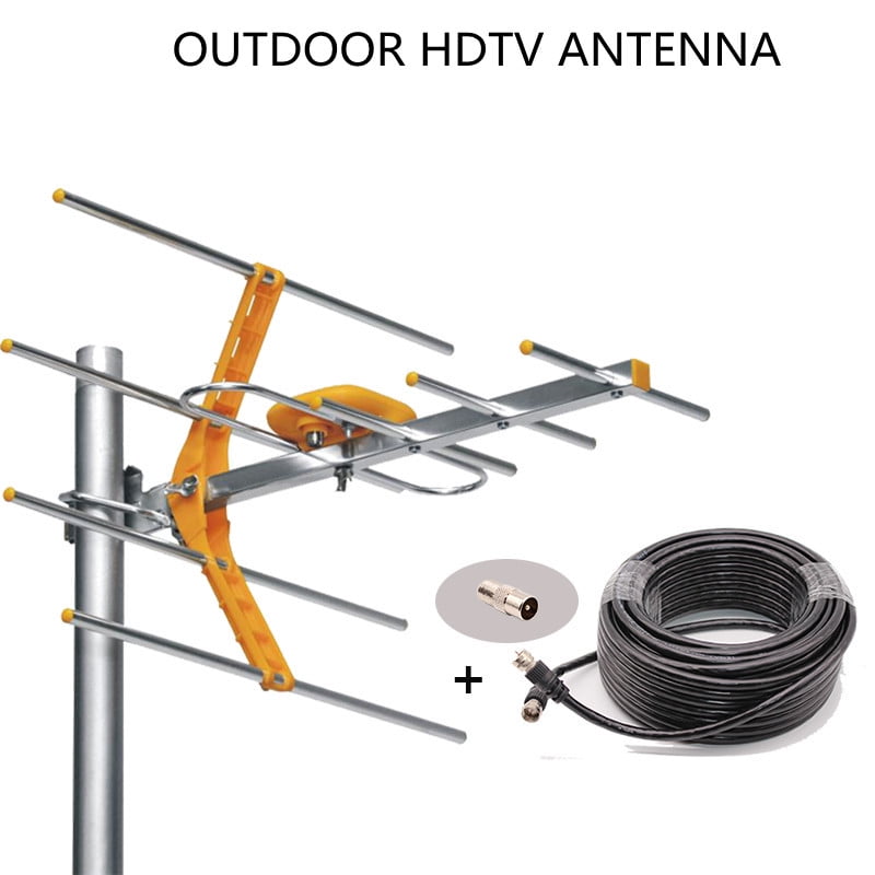 hengshanlao Outdoor 5500 miles Digital HDTV Antenna for TV With 5m