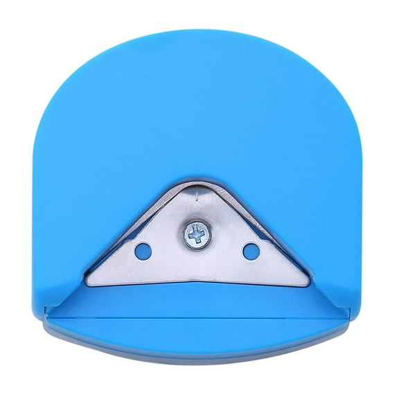 hengsof 1PC Corner Rounder Punch, ABS Fillet Chamfering Machine with Waste Paper Storage Base for PVC Film, Photos, Business Cards, Cutting & Crafting Tools