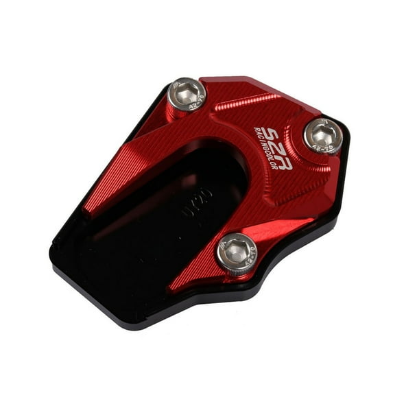 hengsof 1pc Aluminum Alloy Foot Brace Pad Side Brace Pad Side Brace Plus Seat Accessories Modification Piece Single Bracket Pad Parking Rack Motorcycle Electric Vehicle Off-road Vehicle Foot Pedal