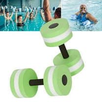 hengsof Aquatic Dumbbells, One Pair Water Aerobic Exercise Foam Dumbbell Pool Resistance, Detachable Water Aqua Fitness Barbells Hand Bar Exercises Equipment for Weight Loss