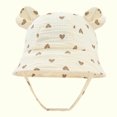 thumbnail image 1 of hengsof Baby Bucket hat Cute Infant Fashion Print Sun Hat UPF 50+ Sun Protection Summer Girls Boys Hats, 1 of 4