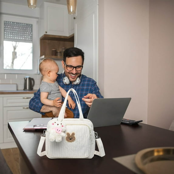 hengsof Baby Diaper Bag Tote Bag Cute Baby Diaper Bag Baby Stroller Bag Crossbody Bag Maternity Bag Travel Bag Baby Storage Bag Swimming Pool Accessories