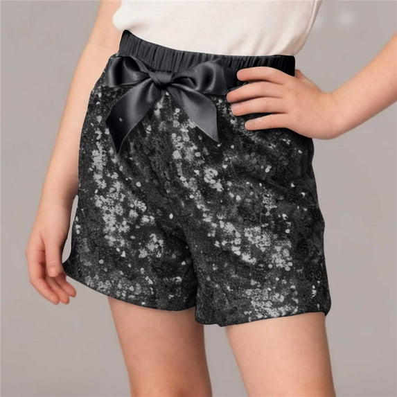 hengsof Baby Girls Shorts Toddler Sequin Shorts Sparkles on Both Sides