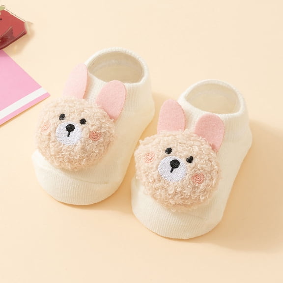 hengsof Baby Socks,Rabbit Non Slip Socks for Newborn Preemie Infant Cute Princess Dress Ankle Sock