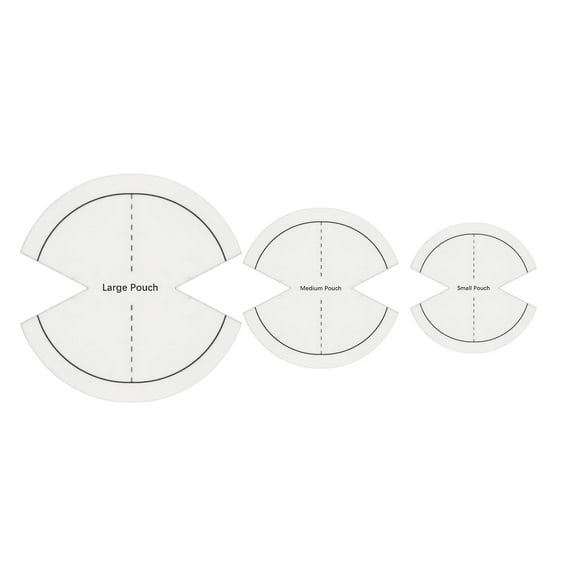 hengsof Boxy Bag Making Templates Notion for Beginners, Clear Acrylic Sewing Tools Set with Boxed Bag, Curve Bag, Zip Pocket