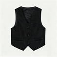thumbnail image 1 of hengsof Boy's 3 Button Formal Suit Vest, 1 of 6