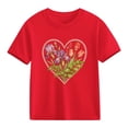 thumbnail image 1 of hengsof Children's Basic Round Neck Short Sleeve T-shirt, 1 of 3