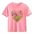 thumbnail image 1 of hengsof Children's Basic Round Neck Short Sleeve T-shirt, 1 of 3