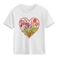 thumbnail image 1 of hengsof Children's Basic Round Neck Short Sleeve T-shirt, 1 of 3