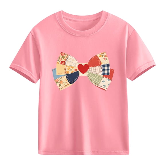 hengsof Children's Basic Short Sleeve Base T-shirt