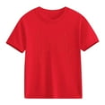 thumbnail image 1 of hengsof Children's Short Sleeve Printed T-shirt Tops, 1 of 8