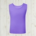 thumbnail image 1 of hengsof Children's Summer Crew Neck Vest T-Shirt Comfortable Breathable Top Suitable for Children Teenager Practice Sports Lightweight Basketball Jersey, 1 of 4