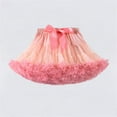 thumbnail image 1 of hengsof Childrens Sheer Net Tutu Skirt Adjustable Waist, Flowy Layered Dance Performance Skirt, Stage Costume for Little Girls Size 0-10 Years, 1 of 5