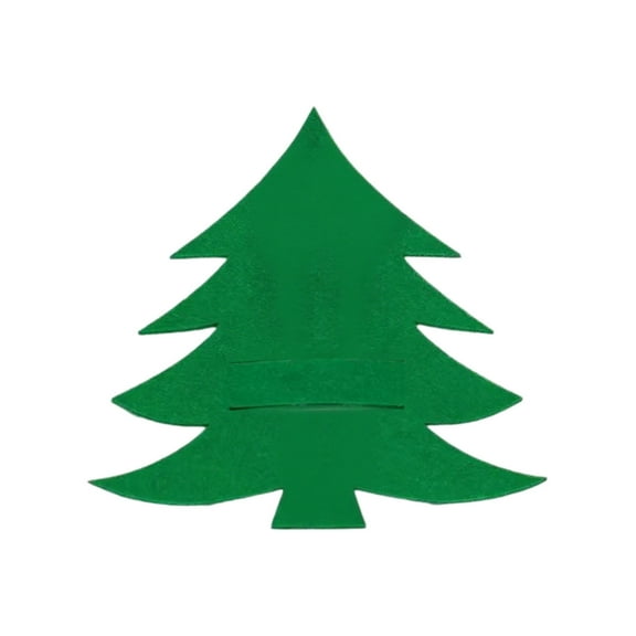 hengsof Christmas Flatware Holder Silverware Tableware Holders Cutlery Pockets Xmas Tree Dinner Knife Fork Covers for Home Holiday Party Place Settings Table Gifts and Ornaments Decorations