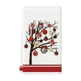 thumbnail image 1 of hengsof Christmas Kitchen Towels Christmas Theme Absorbent Microfiber Dish Towels for Kitchen, Red Cute Holiday Designs with Xmas Tree for Decoration, Gifting, Housewarming, 1 of 6