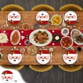 thumbnail image 1 of hengsof Christmas Paper Plates and Napkins Sets Santa Claus,Snowman Disposable Dinner Tableware Set Party Supplies, 1 of 6