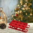 thumbnail image 1 of hengsof Christmas Sled Ornaments Miniature Plastic Sleighs Model Mini Ski Tabletop Sleighs Xmas Holiday Tree Hanging Decoration Christmas Decor, 1 of 7