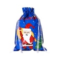 thumbnail image 1 of hengsof Christmas Winter Gift Wrap Bag Drawstring Bags Blue Plaids Santa Snowman Reindeer Xmas Tree Backpack Reusable Treat Goody Candy Gift Bags for Christmas Party Favors Birthday Supplies, 1 of 6