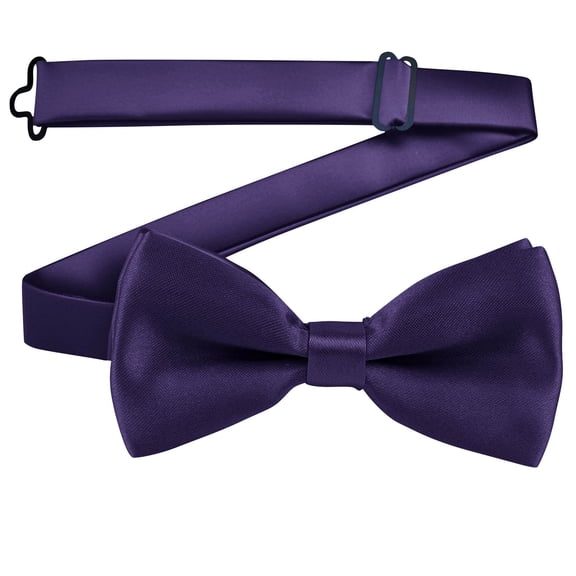 hengsof Classic Solid Color Bow Tie for Boys, Cute Bow Tie for School Uniform Shirts, Perfect for Back To School Season